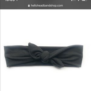 Hello Headbands - Black Tie Band